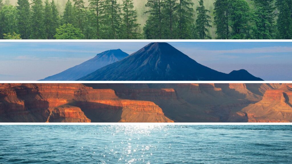 Major Landforms and Water Bodies of the Earth Question and Answer| ICSE Class 6