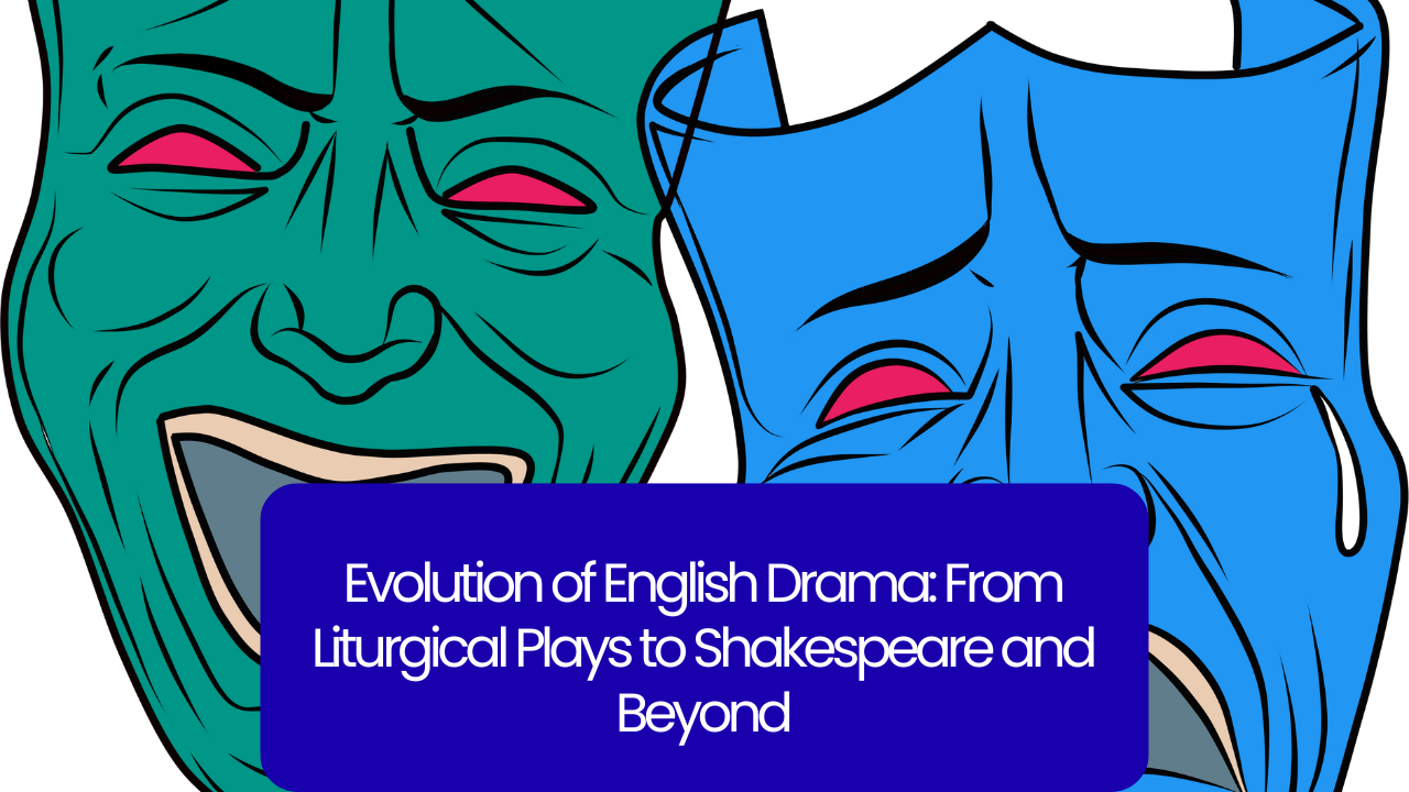 Evolution of English Drama: From Liturgical Plays to Shakespeare and Beyond