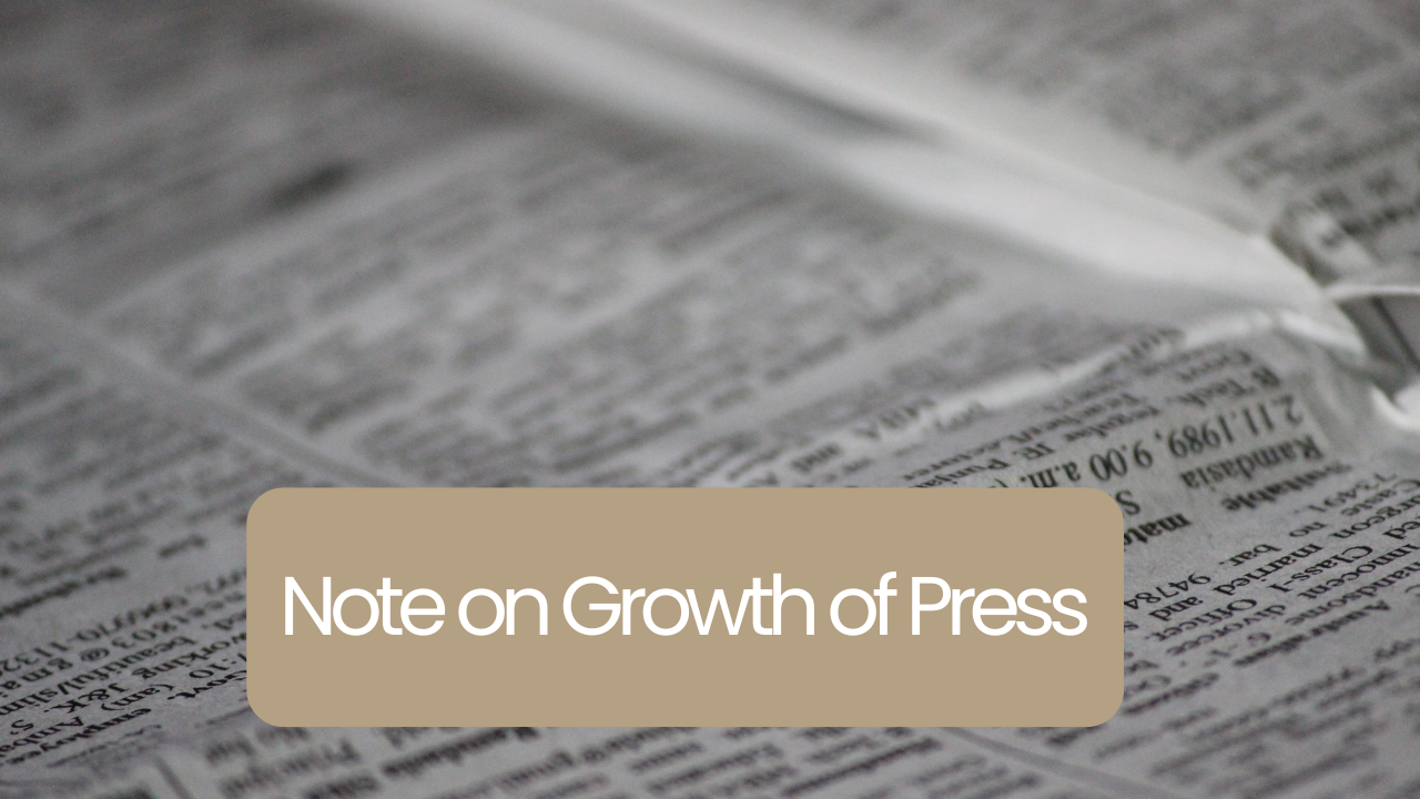Note on Growth of Press
