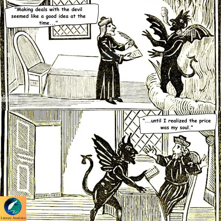 Doctor Faustus studying necromancy books while dreaming of unlimited knowledge and power, symbolizing the Renaissance spirit and tragic ambition.